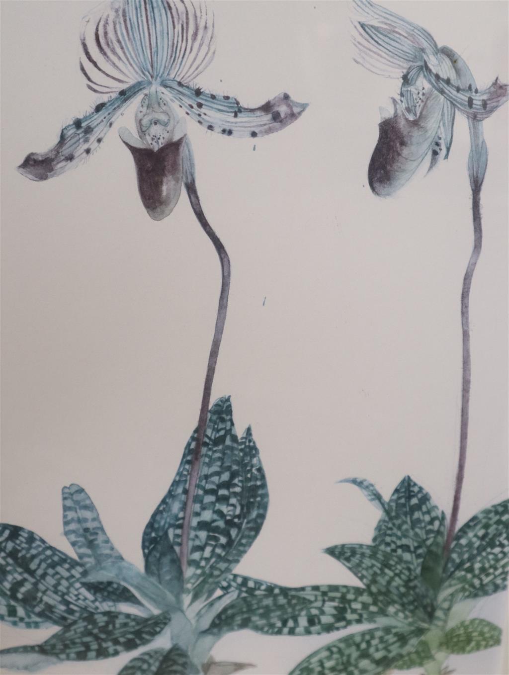 After Walter Dendy Sadler, two of coloured lithographs, Thursday and Friday, 46 x 71cm and various watercolours and prints (9)